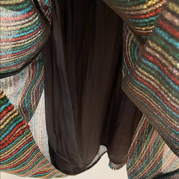 BURU Size Medium Party Skirt Metallic, NWT - Picture 4 of 10